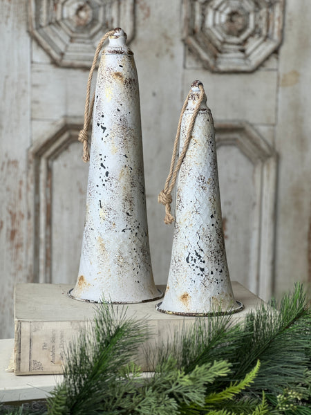 Bellagio Bells | Set/2 | Rustic White | SOLD OUT