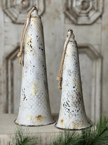 Bellagio Bells | Set/2 | Rustic White | SOLD OUT