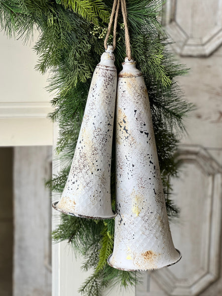 Bellagio Bells | Set/2 | Rustic White | SOLD OUT
