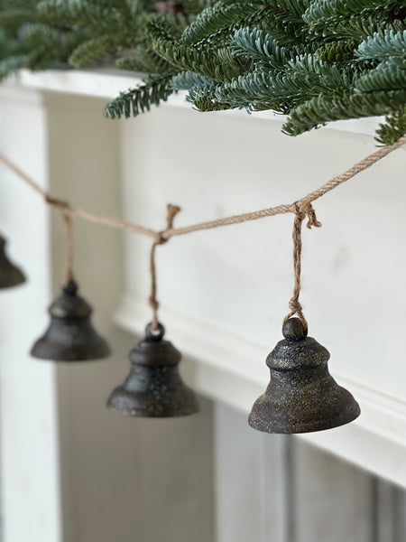 Bowstring Bell Garland | 76" | Earthen | Limited Stock - Last 54pcs!
