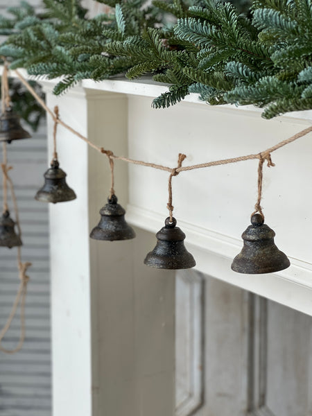 Bowstring Bell Garland | 76" | Earthen | Limited Stock - Last 54pcs!