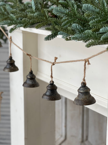 Bowstring Bell Garland | 76" | Earthen | Limited Stock - Last 54pcs!
