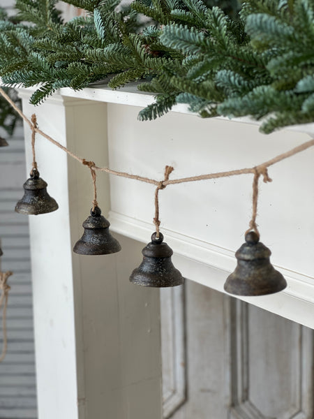 Bowstring Bell Garland | 76" | Earthen | Limited Stock - Last 54pcs!