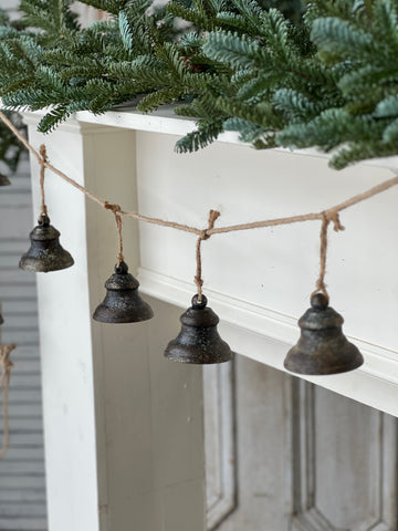 Bowstring Bell Garland | 76" | Earthen | Limited Stock - Last 54pcs!