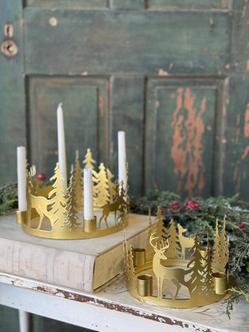 Serene Skyline Holders | Set/2 | NOT CURRENTLY IN STOCK-New For Holiday 2026!