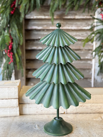 Pintucked Pine Tree | 17.25" | NOT CURRENTLY IN STOCK-New For Holiday 2026!