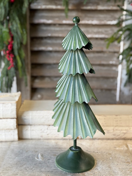 Pintucked Pine Tree | 17.25" | NOT CURRENTLY IN STOCK-New For Holiday 2026!