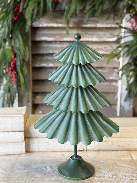 Pintucked Pine Tree | 17.25" | NOT CURRENTLY IN STOCK-New For Holiday 2026!