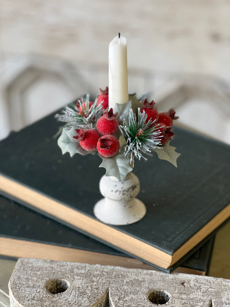 Winter Sugar Plum Candle Ring | 1" | SOLD OUT