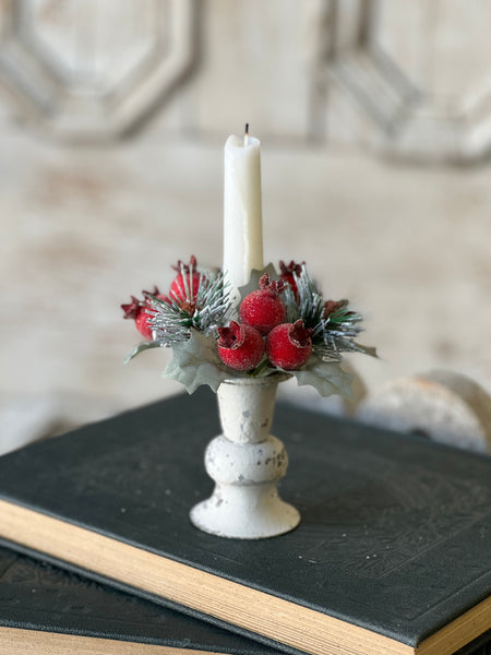 Winter Sugar Plum Candle Ring | 1" | SOLD OUT