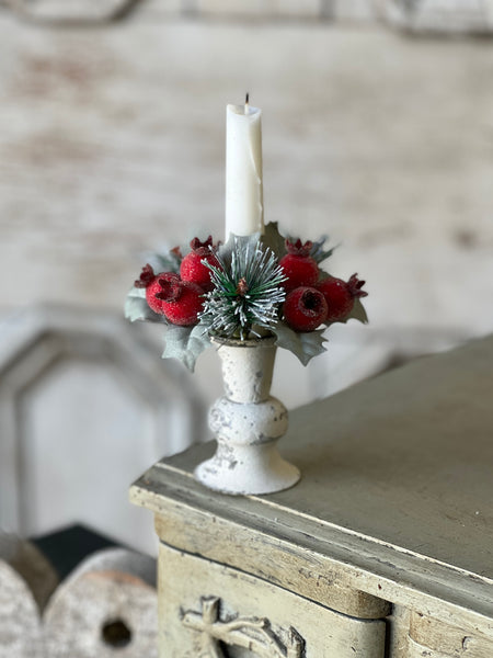 Winter Sugar Plum Candle Ring | 1" | SOLD OUT