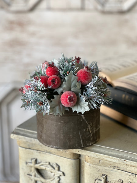 Winter Sugar Plum Half Sphere | 7" | SOLD OUT