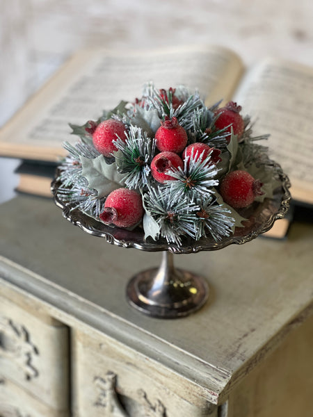 Winter Sugar Plum Half Sphere | 7" | SOLD OUT