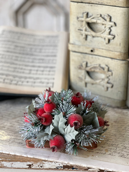 Winter Sugar Plum Half Sphere | 7" | SOLD OUT