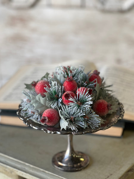 Winter Sugar Plum Half Sphere | 7" | SOLD OUT