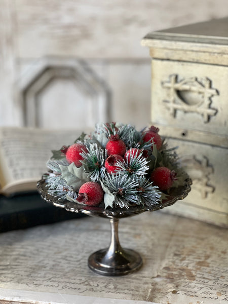 Winter Sugar Plum Half Sphere | 7" | SOLD OUT