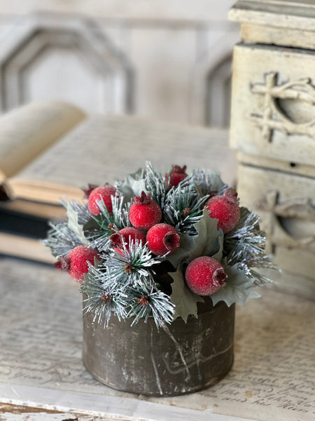 Winter Sugar Plum Half Sphere | 7" | SOLD OUT