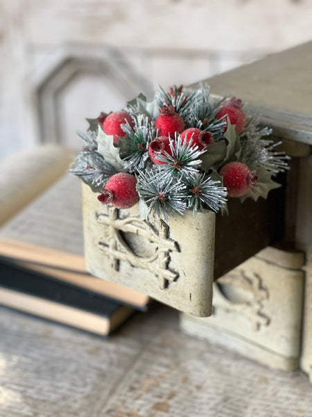 Winter Sugar Plum Half Sphere | 7" | SOLD OUT