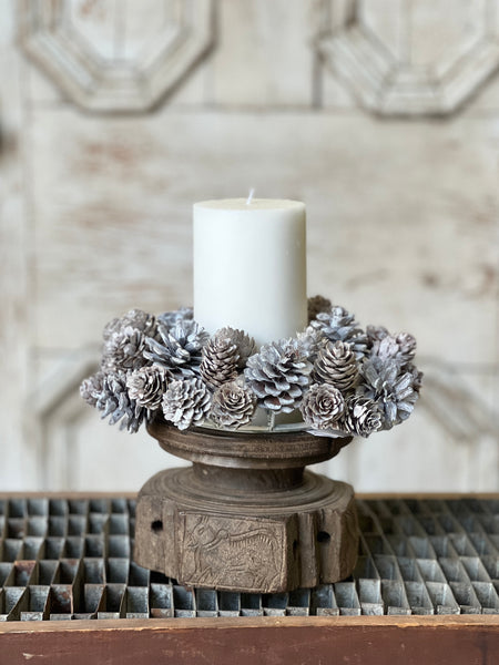 Frosted Cluster Candle Ring | 8.5" | SOLD OUT