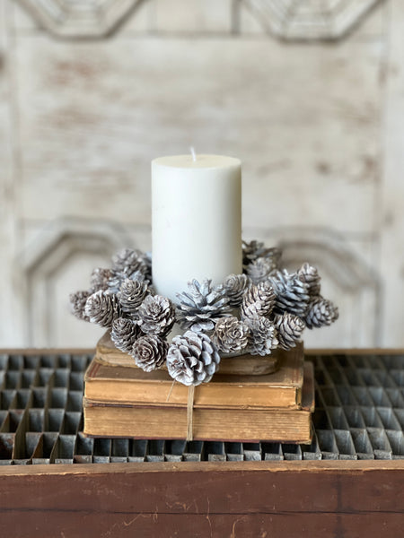 Frosted Cluster Candle Ring | 8.5" | SOLD OUT