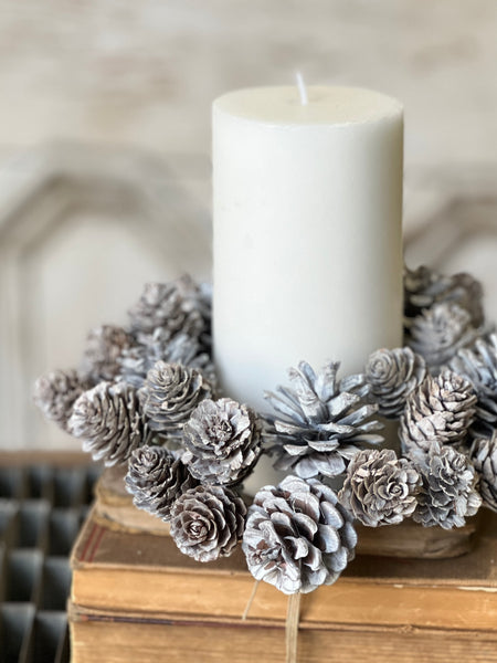 Frosted Cluster Candle Ring | 8.5" | SOLD OUT