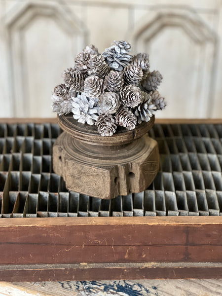 Frosted Cluster Cone Half Sphere | 7" | SOLD OUT