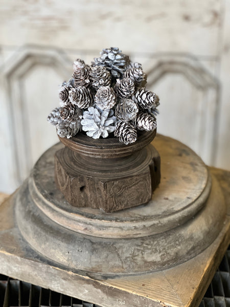 Frosted Cluster Cone Half Sphere | 7" | SOLD OUT