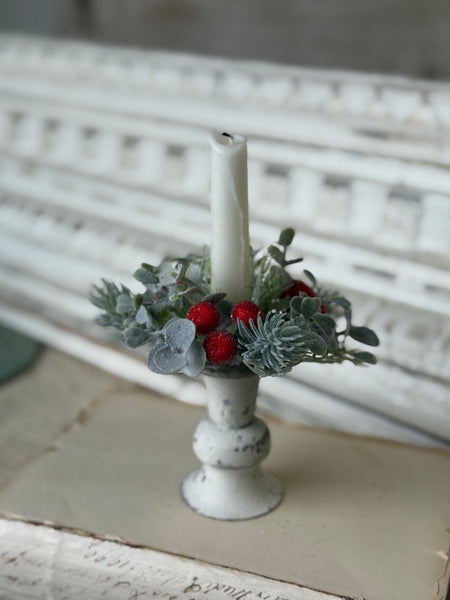 Sprightly Spruce Candle Ring | 4" | NOT CURRENTLY IN STOCK-New For Holiday 2026!