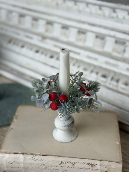 Sprightly Spruce Candle Ring | 4" | NOT CURRENTLY IN STOCK-New For Holiday 2026!