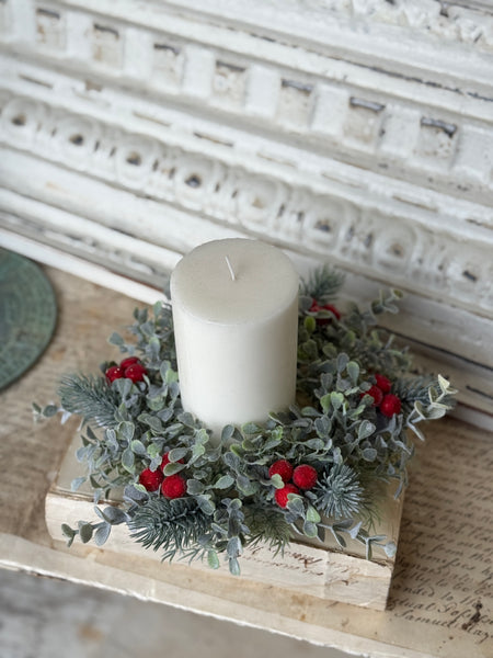 Sprightly Spruce Candle Ring | 8" | NOT CURRENTLY IN STOCK-New For Holiday 2026!
