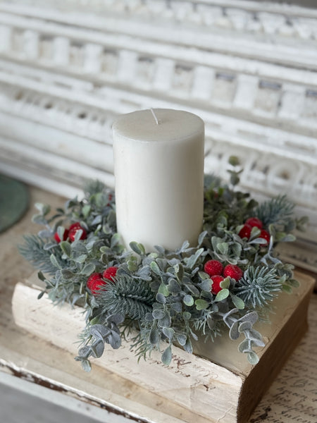 Sprightly Spruce Candle Ring | 8" | NOT CURRENTLY IN STOCK-New For Holiday 2026!