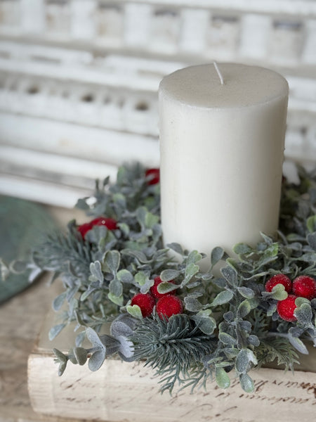 Sprightly Spruce Candle Ring | 8" | NOT CURRENTLY IN STOCK-New For Holiday 2026!