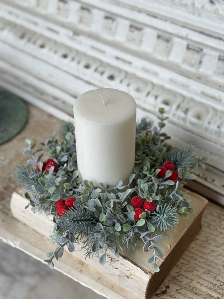 Sprightly Spruce Candle Ring | 8" | NOT CURRENTLY IN STOCK-New For Holiday 2026!