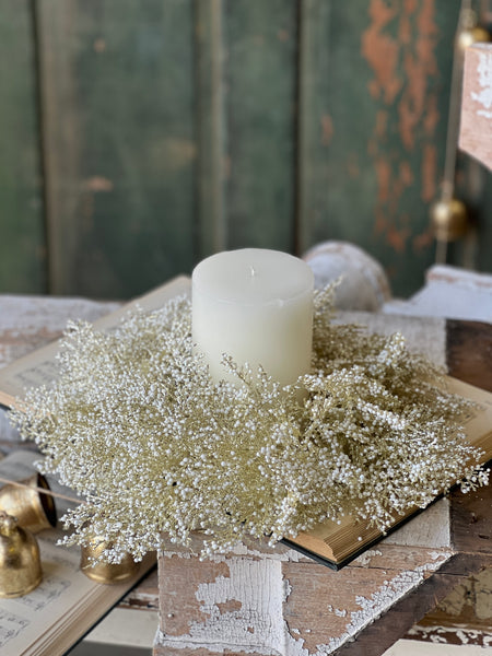 Bedazzle Berry Cypress Candle Ring | 16" | SOLD OUT