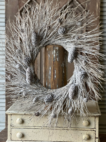 Winterwood Thicket Wreath | 28" | CLEAN UP SPECIAL!  From $14.95 - Last 40pcs!