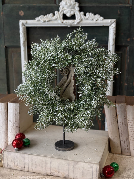Sparkling Snowberry Wreath | 16" | NOT CURRENTLY IN STOCK-New For Holiday 2026!