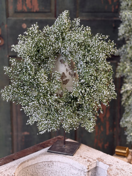 Sparkling Snowberry Wreath | 16" | NOT CURRENTLY IN STOCK-New For Holiday 2026!