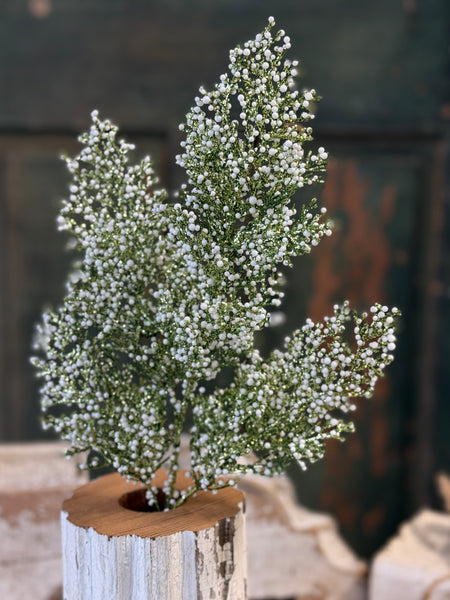 Sparkling Snowberry Pick | 19" | NOT CURRENTLY IN STOCK-New For Holiday 2026!