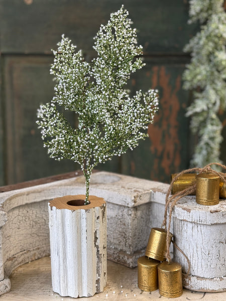 Sparkling Snowberry Pick | 19" | NOT CURRENTLY IN STOCK-New For Holiday 2026!