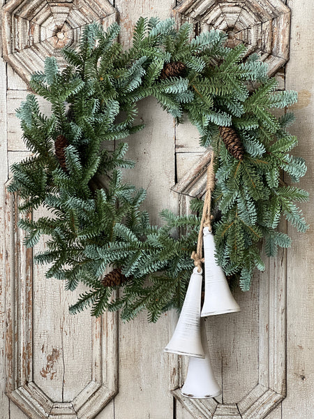 Belfry Bells Drop | 20.5" | White Wash | SOLD OUT