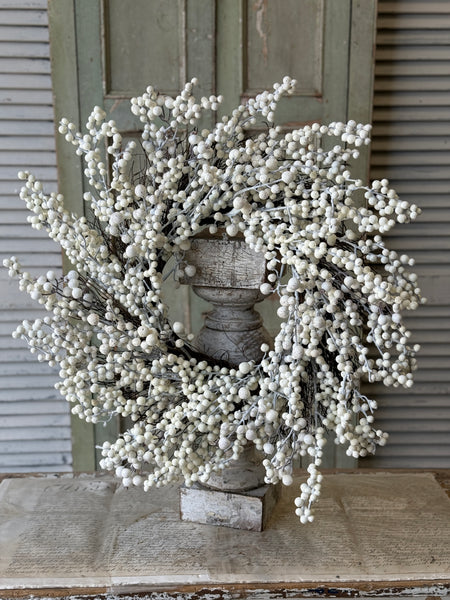 Rosary Berry Wreath | 26" | NOT CURRENTLY IN STOCK-New For Spring 2027!