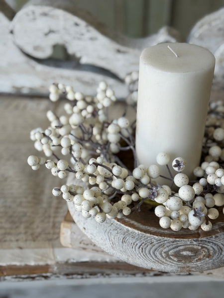 Rosary Berry Candle Ring | 12" | NOT CURRENTLY IN STOCK-New For Spring 2027!