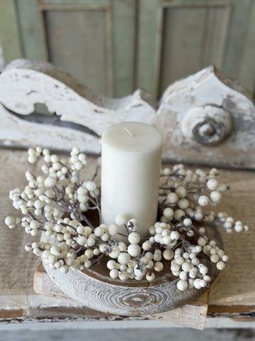 Rosary Berry Candle Ring | 12" | NOT CURRENTLY IN STOCK-New For Spring 2027!
