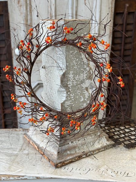 Wild Vine Bittersweet Wreath | 22" | NOT CURRENTLY IN STOCK-New For Holiday 2026!