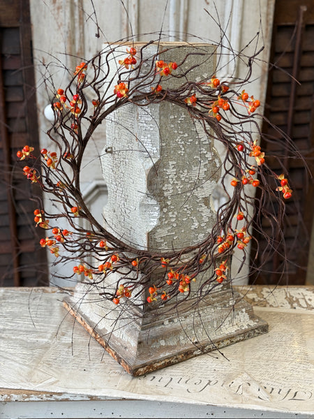 Wild Vine Bittersweet Wreath | 22" | NOT CURRENTLY IN STOCK-New For Holiday 2026!