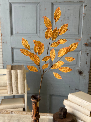 Foraged & Found Leaves | 33" | Yellow | NOT CURRENTLY IN STOCK-New For Holiday 2026!