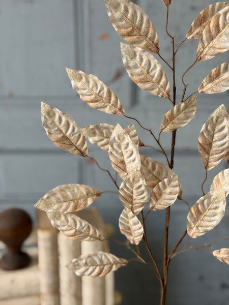 Foraged & Found Leaves | 33" | Ashen | NOT CURRENTLY IN STOCK-New For Holiday 2026!