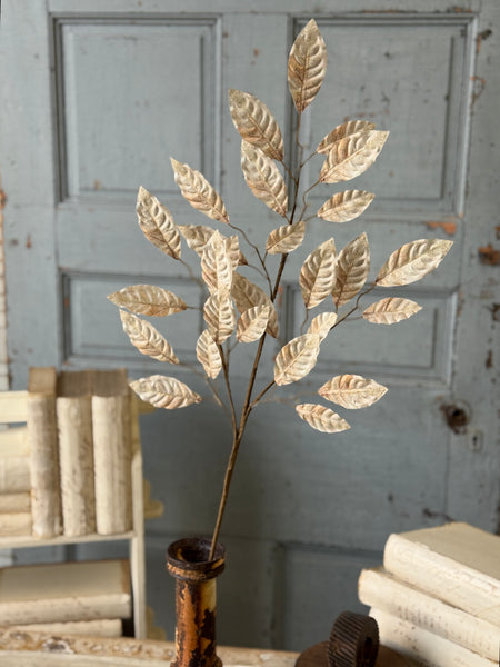 Foraged & Found Leaves | 33" | Ashen | NOT CURRENTLY IN STOCK-New For Holiday 2026!