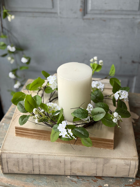 Chateau Blooms Candle Ring | 12" | NOT CURRENTLY IN STOCK-New For Spring 2027!