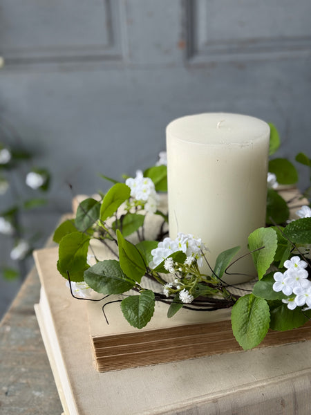 Chateau Blooms Candle Ring | 12" | NOT CURRENTLY IN STOCK-New For Spring 2027!